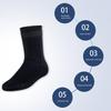 3mm Neopren Tauchsocken Wasserdicht Atmungsaktiv Dehnbar Rutschfestigkeit Taucher-Neoprensocken für Damen Herren M