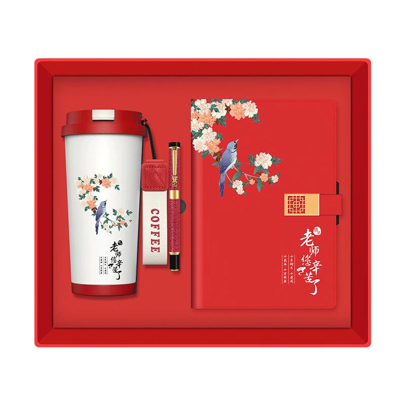 Smart Global 3-in-1 Gift Set: Coffee Cup, Neck Massager & Umbrella