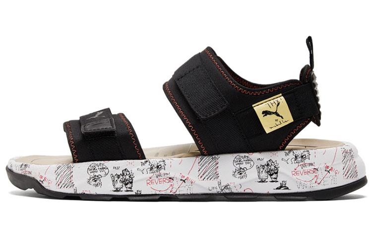 PUMA Michael Lau X RS Sandal Black White 380517-01 35.5
