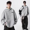 Men's Autumn American Brand Devil Cat Print Hoodie, Heavyweight & Trendy Stiff Sweatshirt, Cleanfit Base Layer.