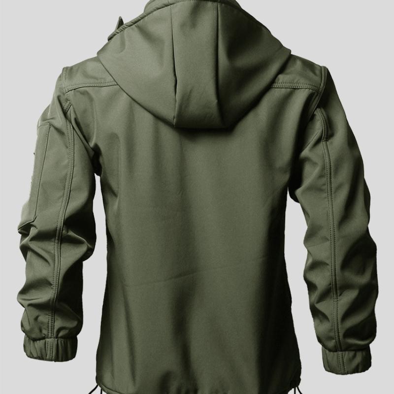 Men's Jacket Suit Outdoor Tooling Suit Jacket Winter Soft Shell Wear-resistant Cargo Pants
