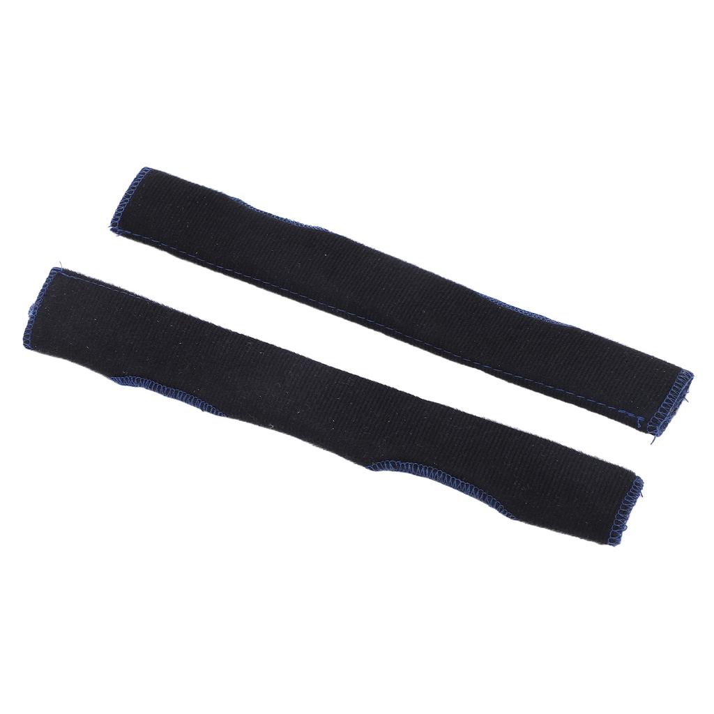 2Pcs Hard Hat Sweatband Cotton Skin Friendly Soft Elastic Thin Washable Hard Hat Sweatpad