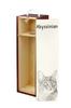 Abyssinian - Wine Box with a Cat, Alcohol Box with Graphics, Personalized Gift Box from the Art-Dog Brand