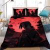 N-NARUTO Anime Fashion Duvet Cover Set Home Style Bedding Soft Laundry Cotton Bed 3 Piece Set Student Dormitory Gift