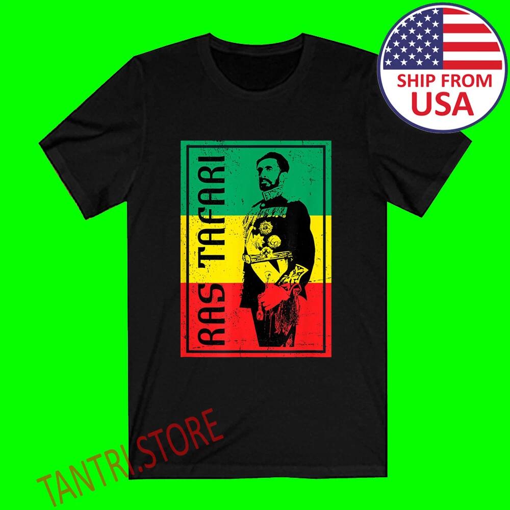 

Haile Selassie Rastafarian Men s Black Size S to 3XL L