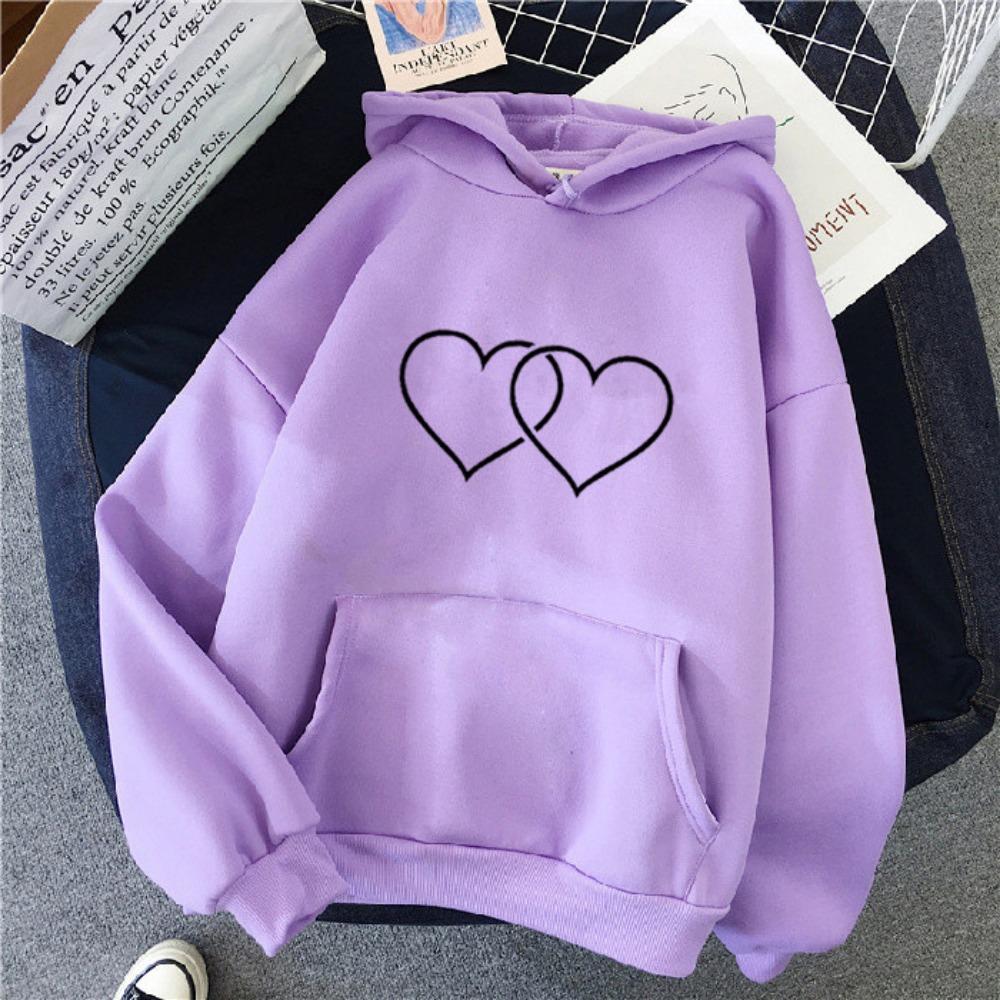 2025 autumn and winter new Korean version with hat and velvet couple's casual loose top jacket couple's hoodie