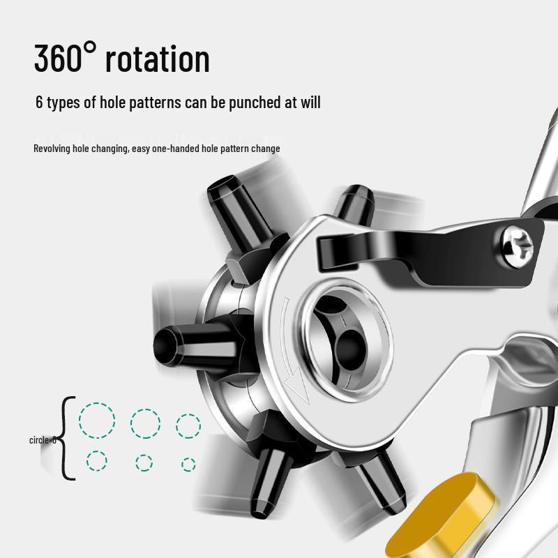 Baolian Labor-Saving Belt & Strap Hole Punch Pliers
