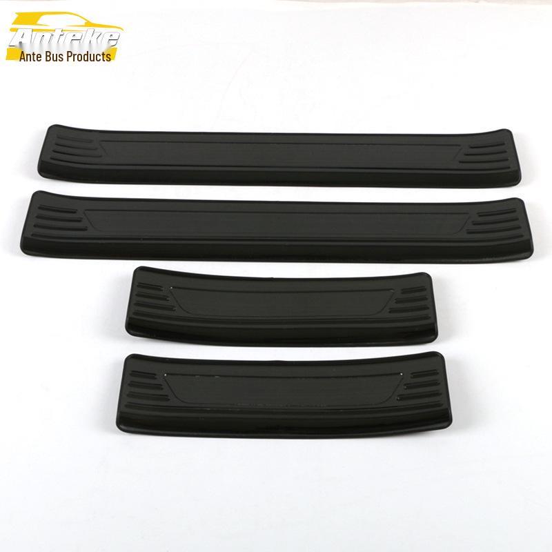 Fit for 2019 Koleos Stainless Steel Door Sill Trim Stickers - Exterior Welcome Pedal Accessories