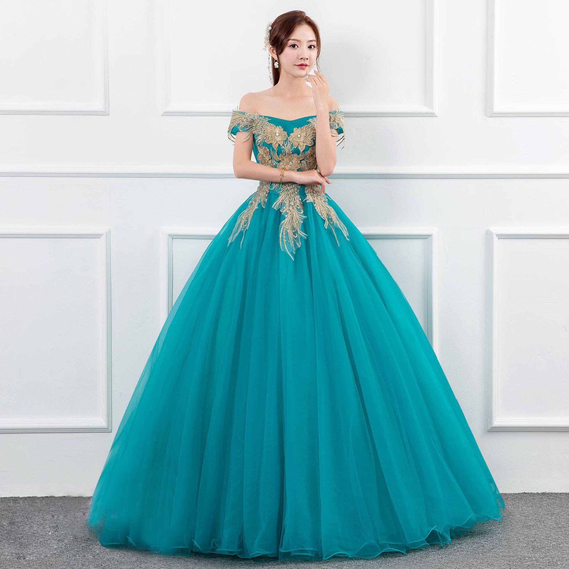 Solo performance clothes, long tutu skirts