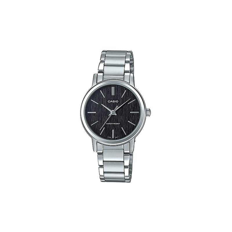 

Casio Life Waterproof Quartz Movement Japanese and Korean Watch Women s Watch Black Dial LTP-E145D-1A чёрный