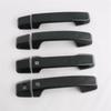 A03E-For Mitsubishi Triton / L200 2024 Carbon Fiber Car Door Handle Cover Trim Exterior Accessories