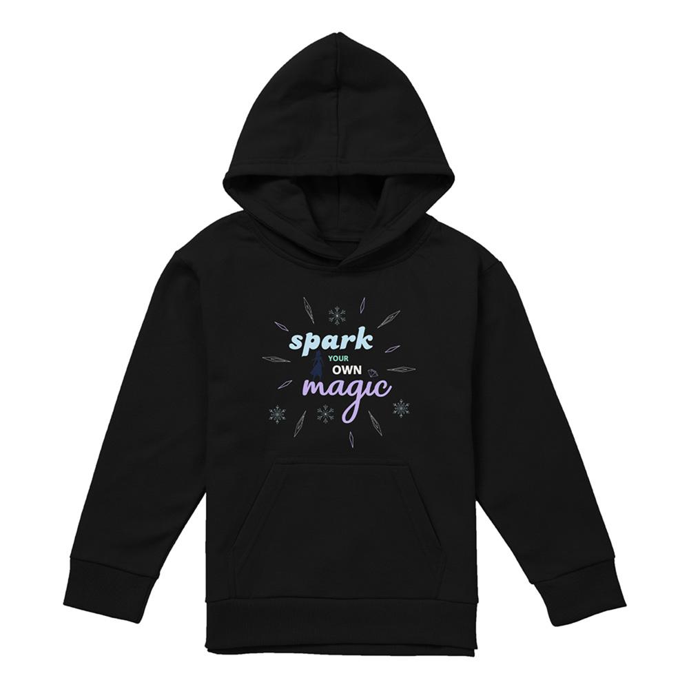 frozen Childrens/Kids Spark Your Own Magic Elsa Silhouette Pullover Hoodie