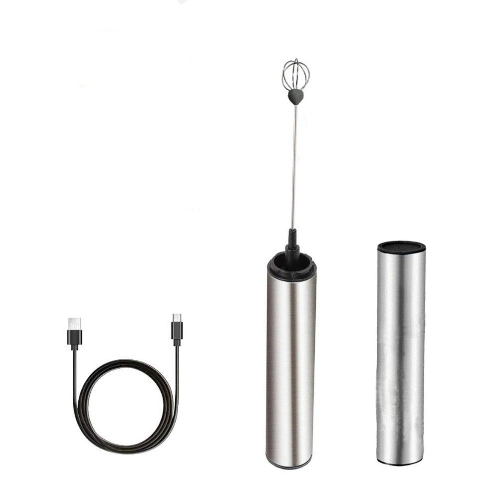 

Мини портативный электрический вспениватель молока, ручной пенообразователь, высокоскоростной миксер для напитков, вспенивающая палочка для мешалки кофе капучино