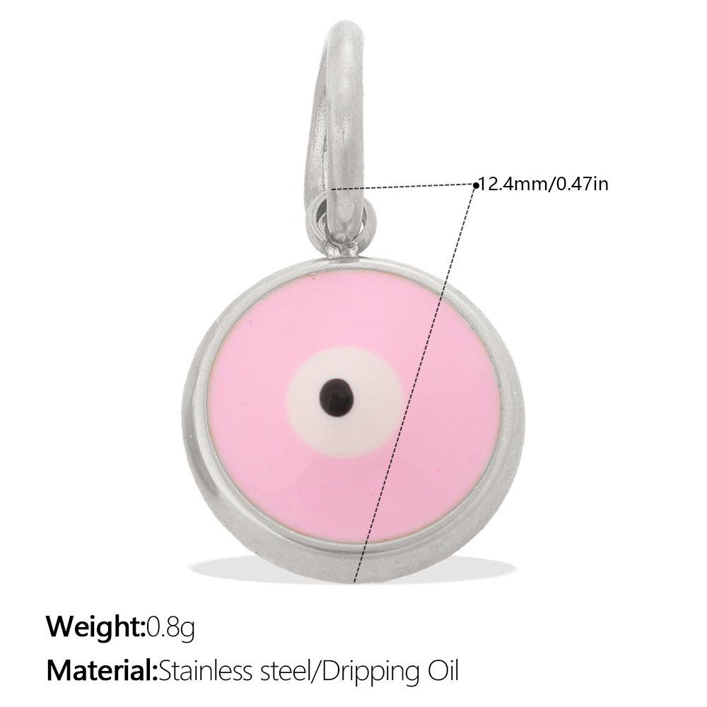 Charming Heart & Ice Cream Colored Pendant