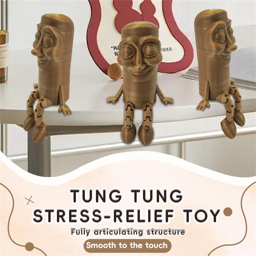 Personalisierte kreative 3D-gedruckte Dekompressionsspielzeug-Ornamente mit beweglichen Gelenken