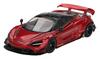 MINI GT Scale McLaren 720S Gem Red Finished Product 1/64 LBWorks (Right-Hand Drive)