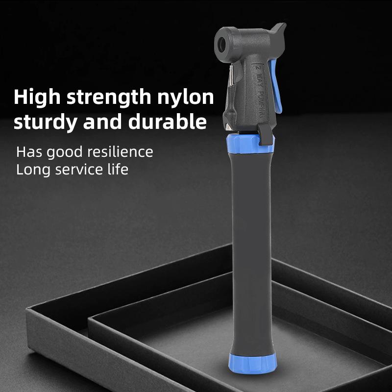 Mini Bicycle Pump High-pressure Portable Mini Mountain Bike Hand Air Pump Bicycle Tire Inflator Bicycle Accessories