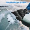 35.4" Ice Scrapers For Car Windshield, Extendable Snow Brush For Car With Foam Grip, Snow Scraper For SUV Truck - Gray