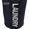 Large Round Printed Oxford Cloth Laundry Basket - Stylish Home Storage