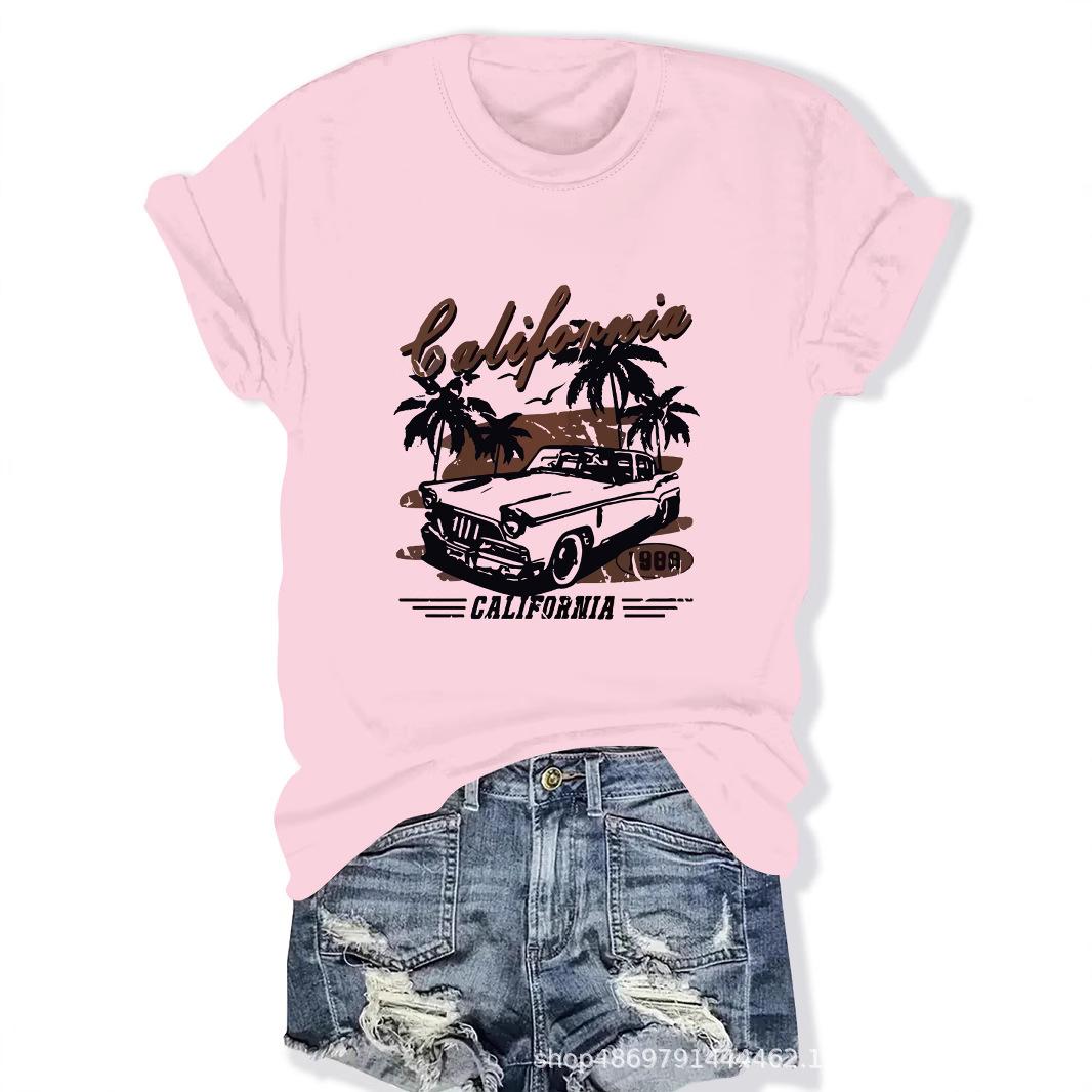 

Women s Fashion Round-Neck T-Shirt M