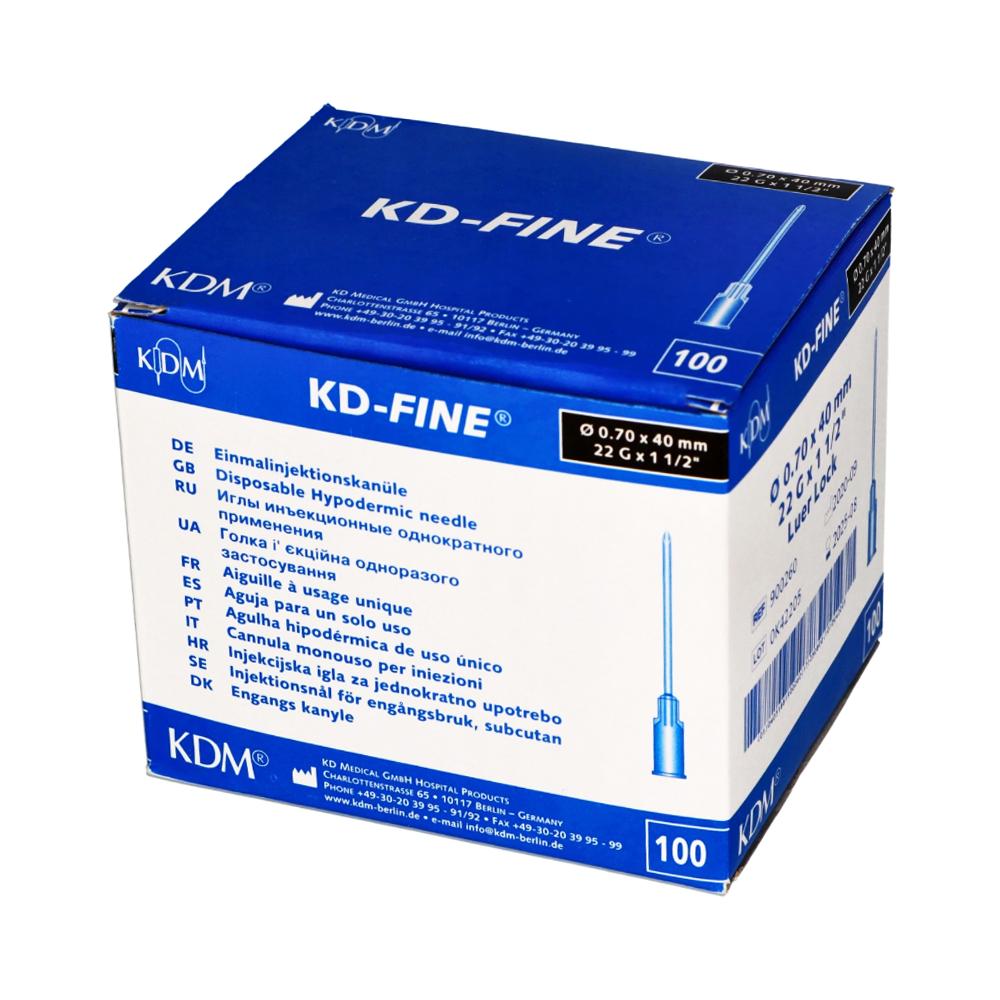 Injection Needles 23G 0.6mm X 80mm Kdm Kd-Fine 50 Pcs
