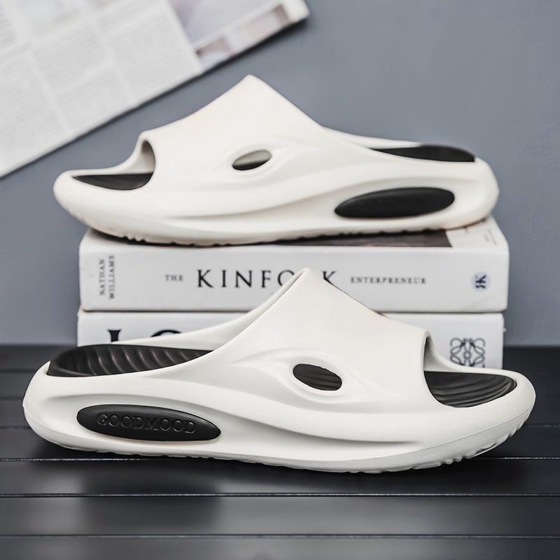 TUINANLE High Quality Soft EVA Sole Summer Slippers for Men Bathroom Slippers Home Slides