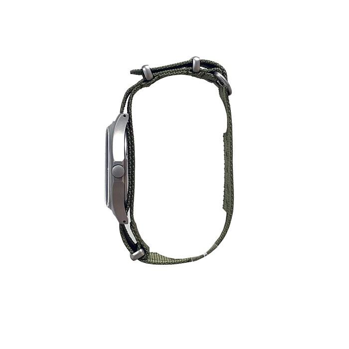 [Naval Watch Co.] Military Watch Mil.-03 Royal Army TypeDial: Black, Band: Olive Green