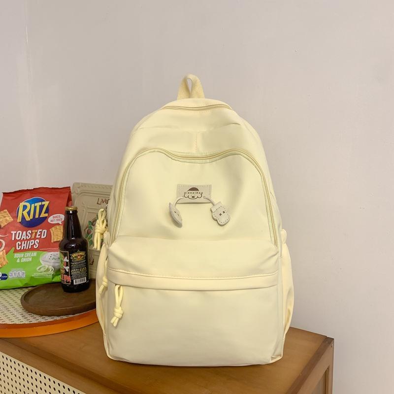 High-value Schoolbag for Girls, High School Students, Large-capacity Backpack for Milk, Soft Girls, Travel Backpack