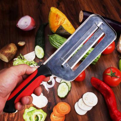 Lahana Salatası Dilimleyici Paslanmaz Çelik Sebze Kesici Çift Katmanlı Patates Rendesi Hızlı Kesim için Lahana Rendesi Havuçlar için