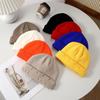 Trendy Ripped Knit Beanie - Unisex Hip Hop Style for Autumn/Winter
