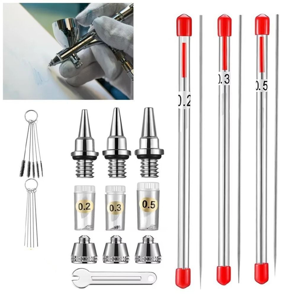 Replacement Airbrush Spare Parts Maintenance Tool Accessories Kit  for Airbrush