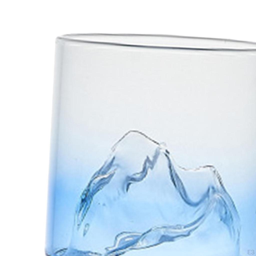 Creative Drinking Cup Tea Glassware Hand Blown Glass for Dining Fun Gifts Adults