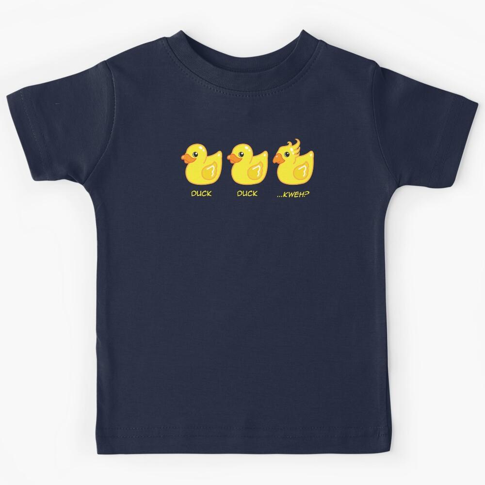 Final Fantasy - Duck Duck ...Kweh? Kids T-Shirt 120