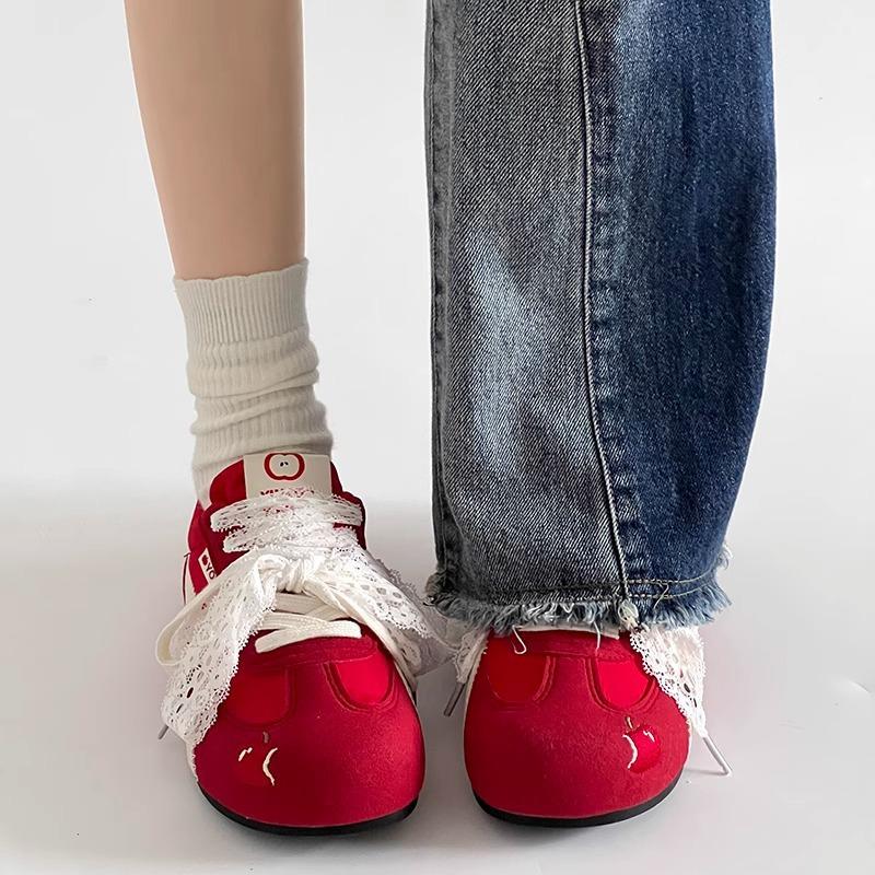 Fashion Fashion Women's Shoes 2025 New Spring Autumn Breathable Outdoor Non Slip Sneakers Lightweight Comfortable Soft Sole Casual Flats