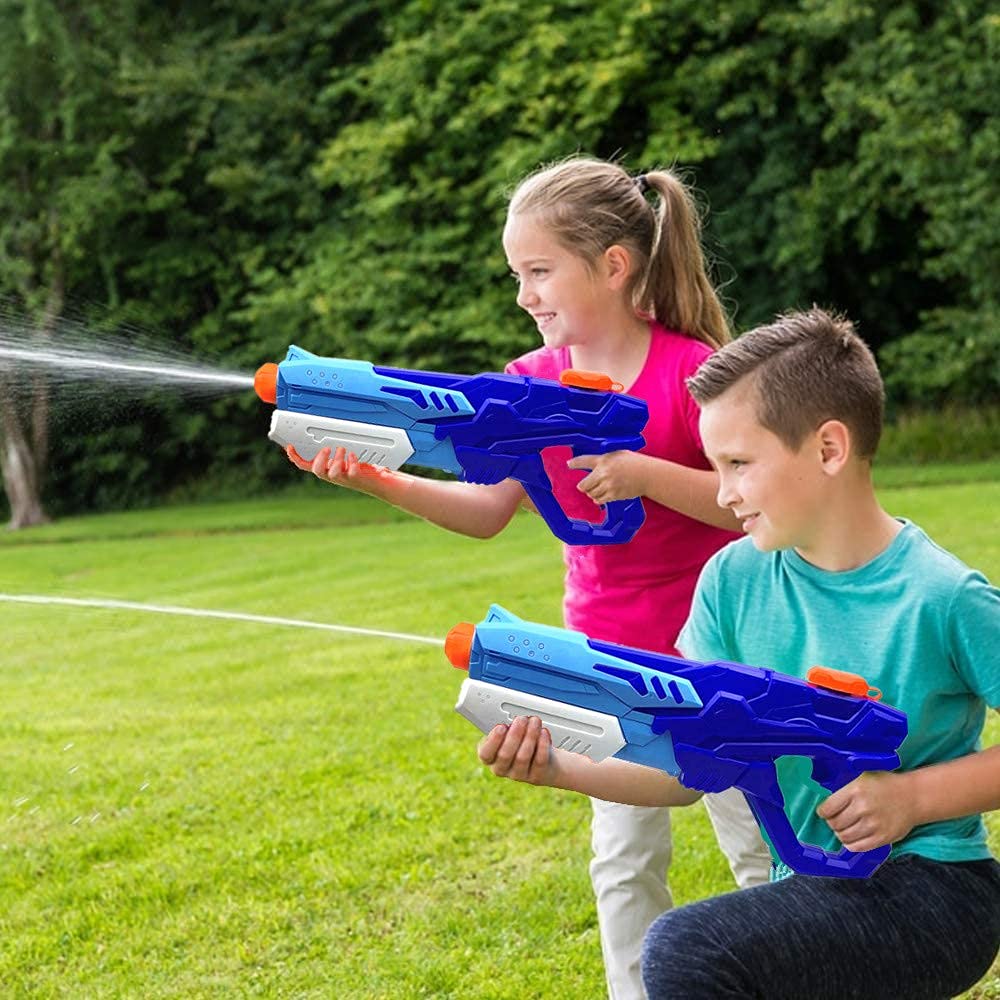 Water Set Water Gun Pump Type Super Strong Distance Water Play Shooter Water Pistol Beach River Bath Pool Heat Protection Summer Vacation Outdoor Toy