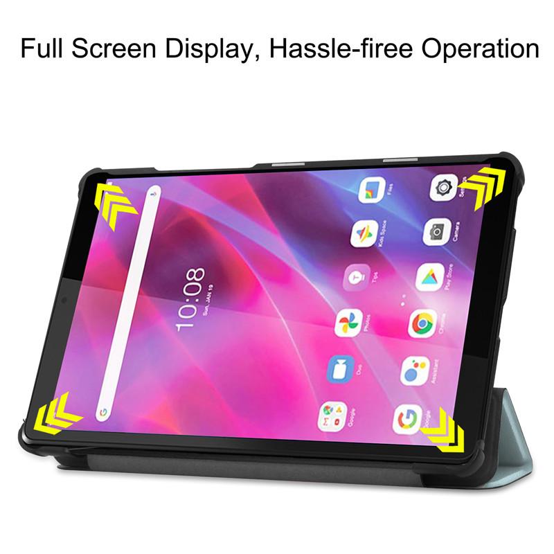 For Lenovo Tab M8 3rd Gen FHD HD TB 8505F TB-8505X TB-8506F TB-8705F M8 4TH TB-300 Case PU Leather Protective Case for Lenovo Tab M8 Tablet