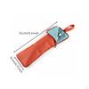 Portable Wet Umbrella Case Hangable Absorbent Rain Gear Pouch Foldable for Travel, Handbag, Backpack