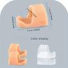 2PCS Toe Separator Orthotics for Foot Discomfort Repair Overlapped Toes (Pink/White)