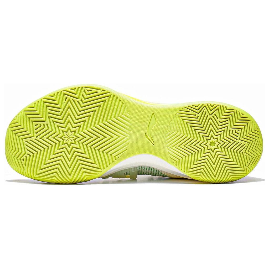 Li Ning Liren3 TEAM Textile, Synthetic Leather Cushioning Slip Resistant Abrasion Resistant Low top Basketball Shoes ABAS095-5