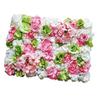 Artificial Silk Rose Flower Wall Christmas Fake Flower Panel for Wedding Party