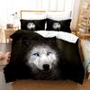 3D Wolf Bedding Sets Duvet Cover Set With Pillowcase Twin Full Queen King Bedclothes Bed Linen