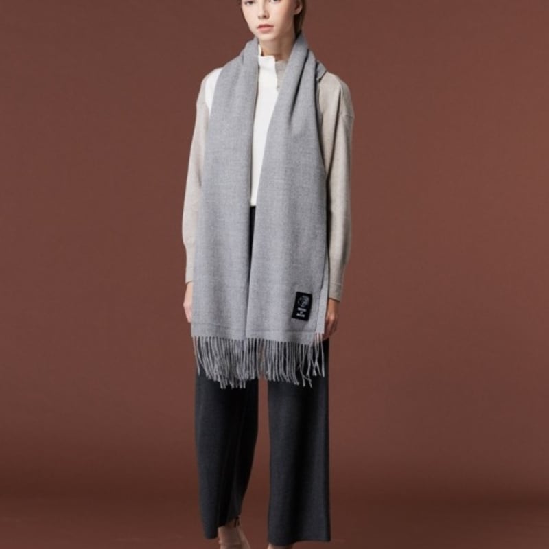 

RECLOW Plain Muffler Light Gray FREE