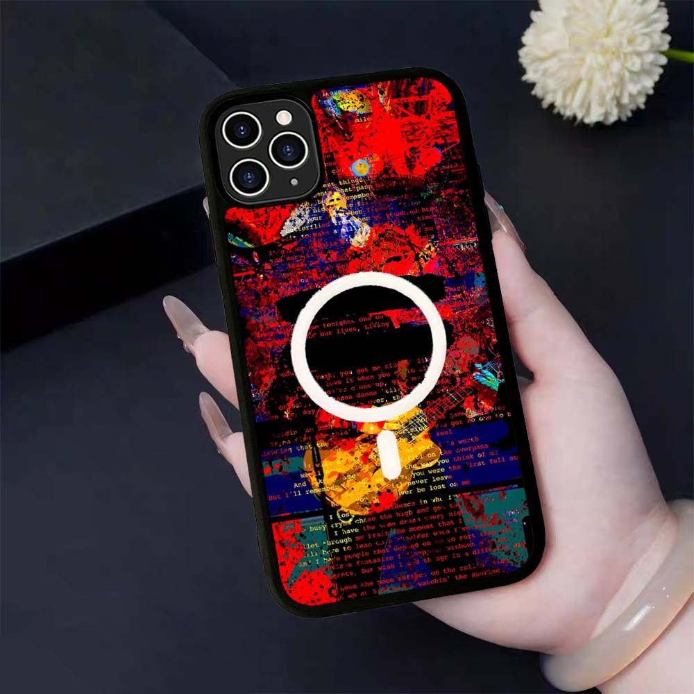 E-Ed Sheeran For Magsafe Magnetic Phone Case Wireless PC+TPU For IPhone 11 12 13 14 15 16 17 Pro Max Plus
