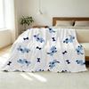 Thick Warm Flannel Fleece Blanket – Cute Dog Pattern, Soft Cozy Throw for Home Relax, Napping, Single Guest Room, Halloween & Christmas
