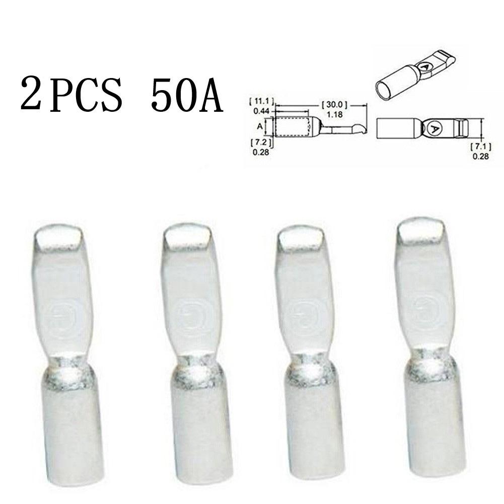 2 stk/sett terminalkontakt batteriladere kabelterminering for 50/120Amp