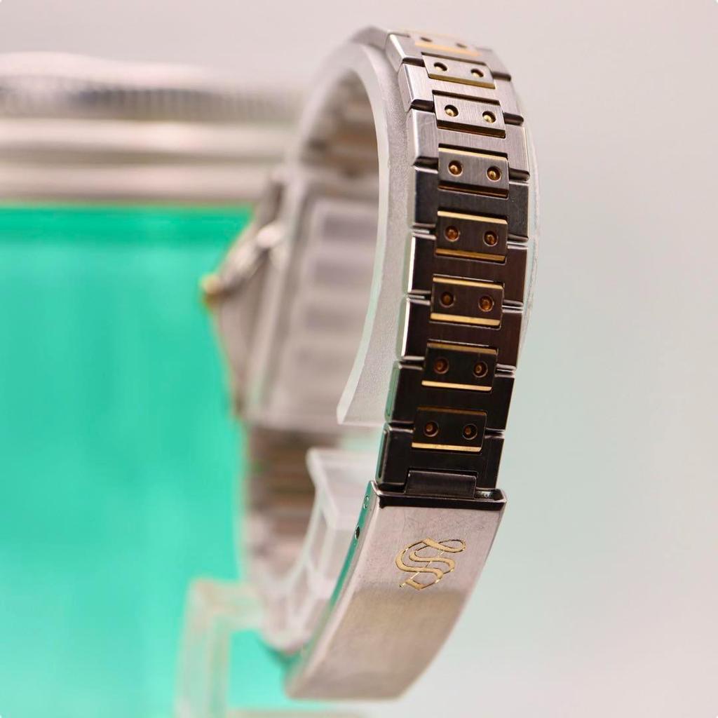 [USED] SEIKO Roman Round Silver and Gold Women's Watch 1200