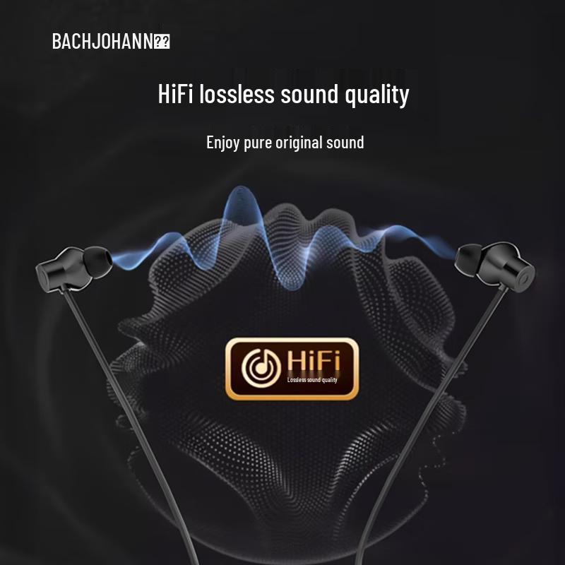 Bach Johann NE03 Wireless Neckband Sport Earphones