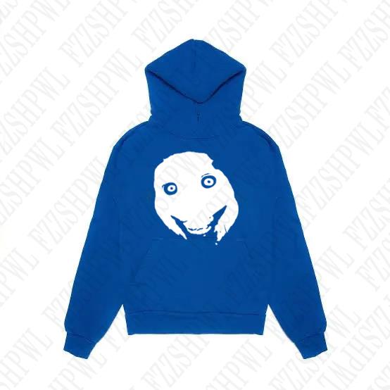 Fashion Kawaii Aesthetics Graphic Print Y2K Hooded Sweatshirt Hip Hop Punk Loose Long sleeve Top Rock Goth Vintage Chic Pullover