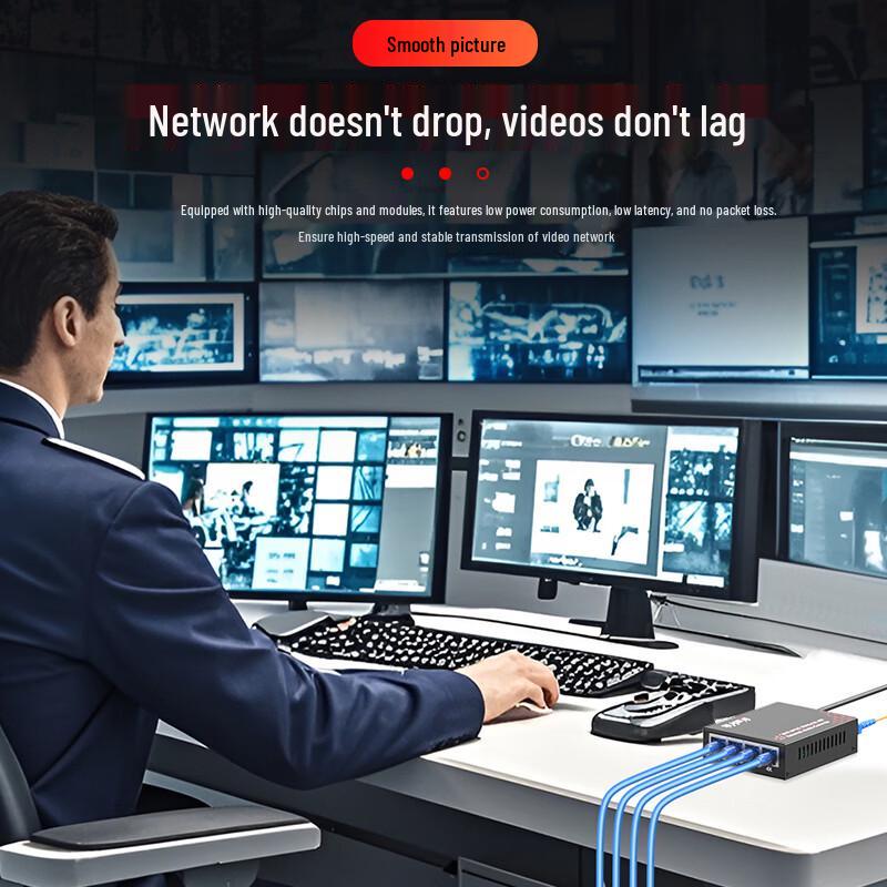 Fenghuo Weishi Gigabit Fiber Optic Media Converter
