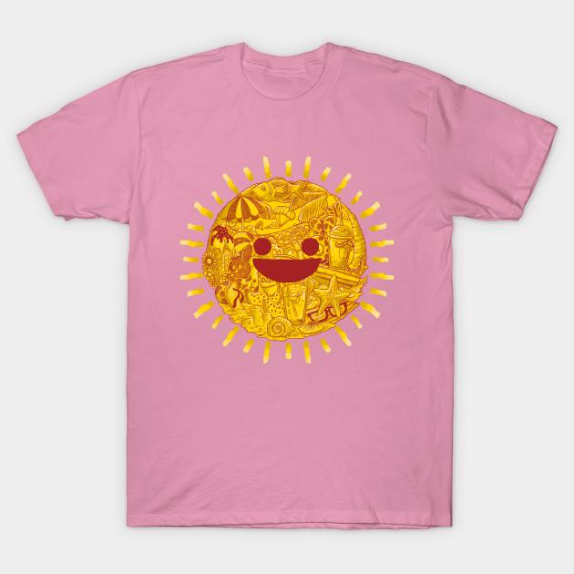 T Shirt Women Summertime Happiness Harajuku Print Kawaii Tshirt Summer Short Sleeve Female T-Shirt Top Tee
